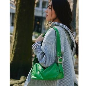 NWT Free People Arm Candy Bag - Cut Grass